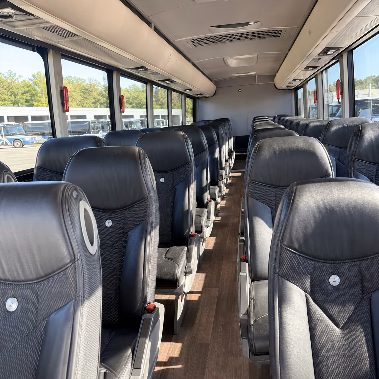 Charter Bus Interior