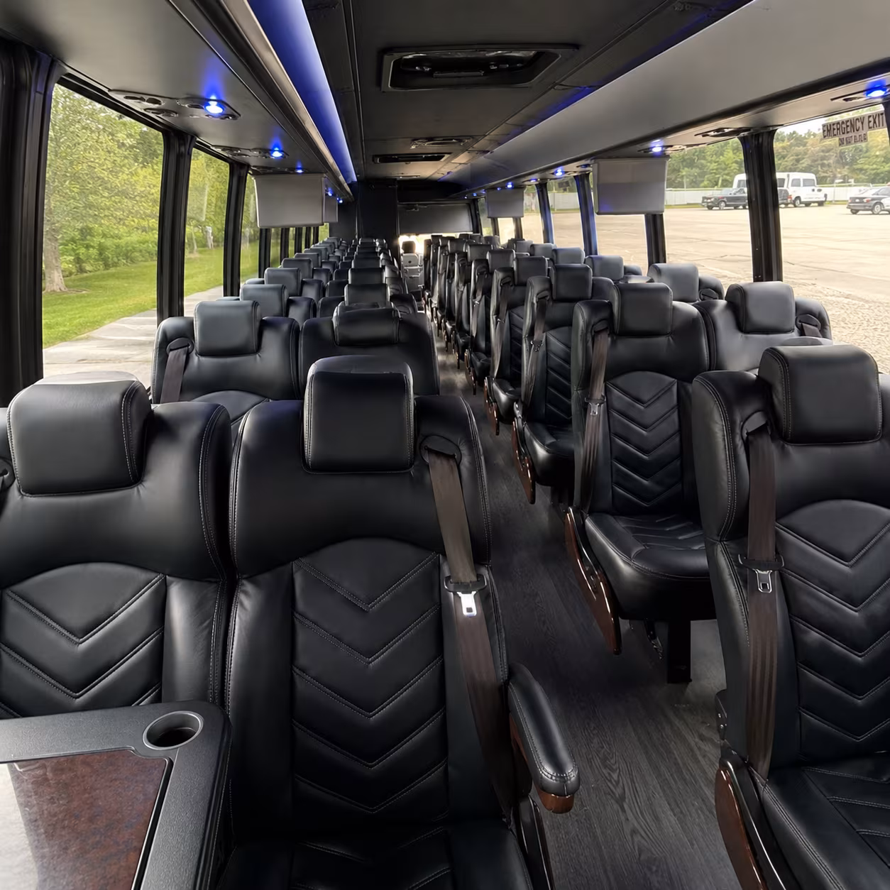 15-35 Passenger Minibus Inside
