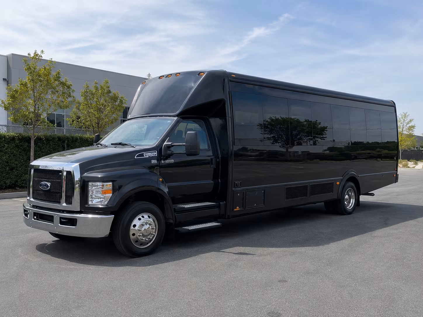 Round Rock Concert & Music Festival Transportation party bus exterior