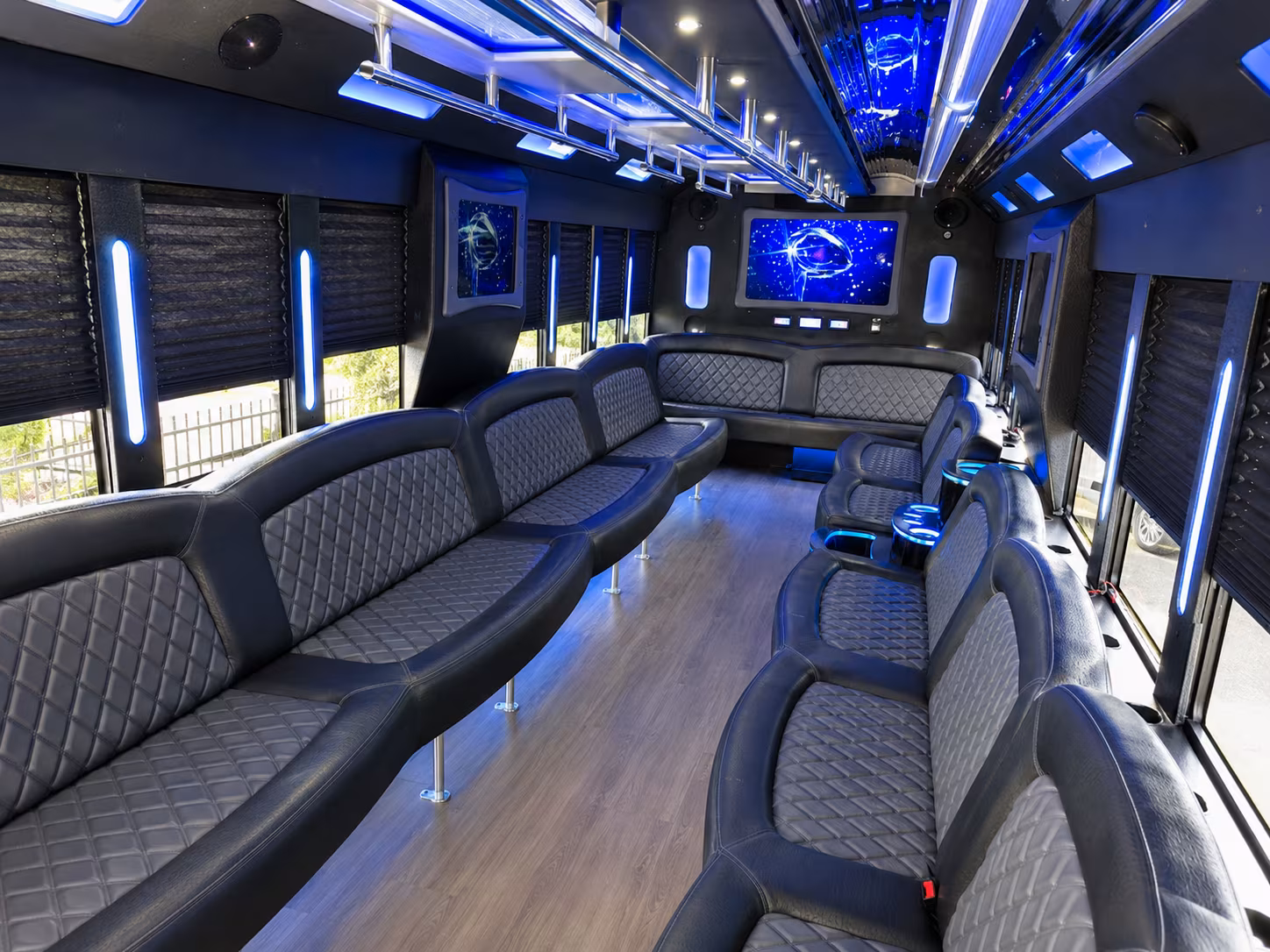 Round Rock Concert & Music Festival Transportation party bus exterior