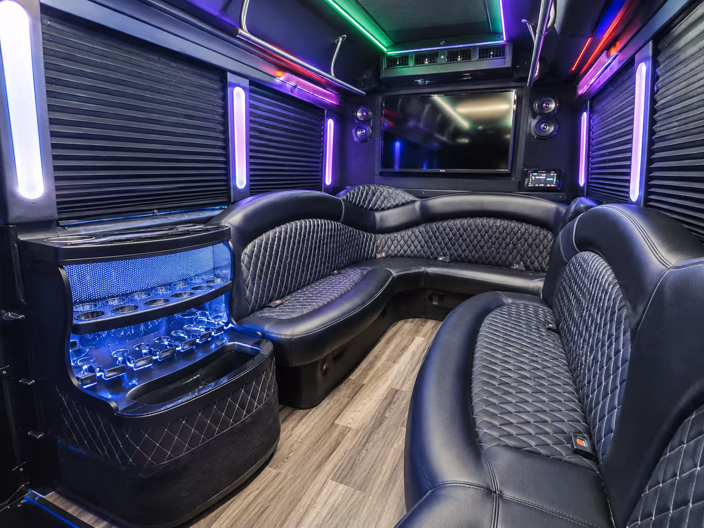 Round Rock Concert & Music Festival Transportation party bus exterior