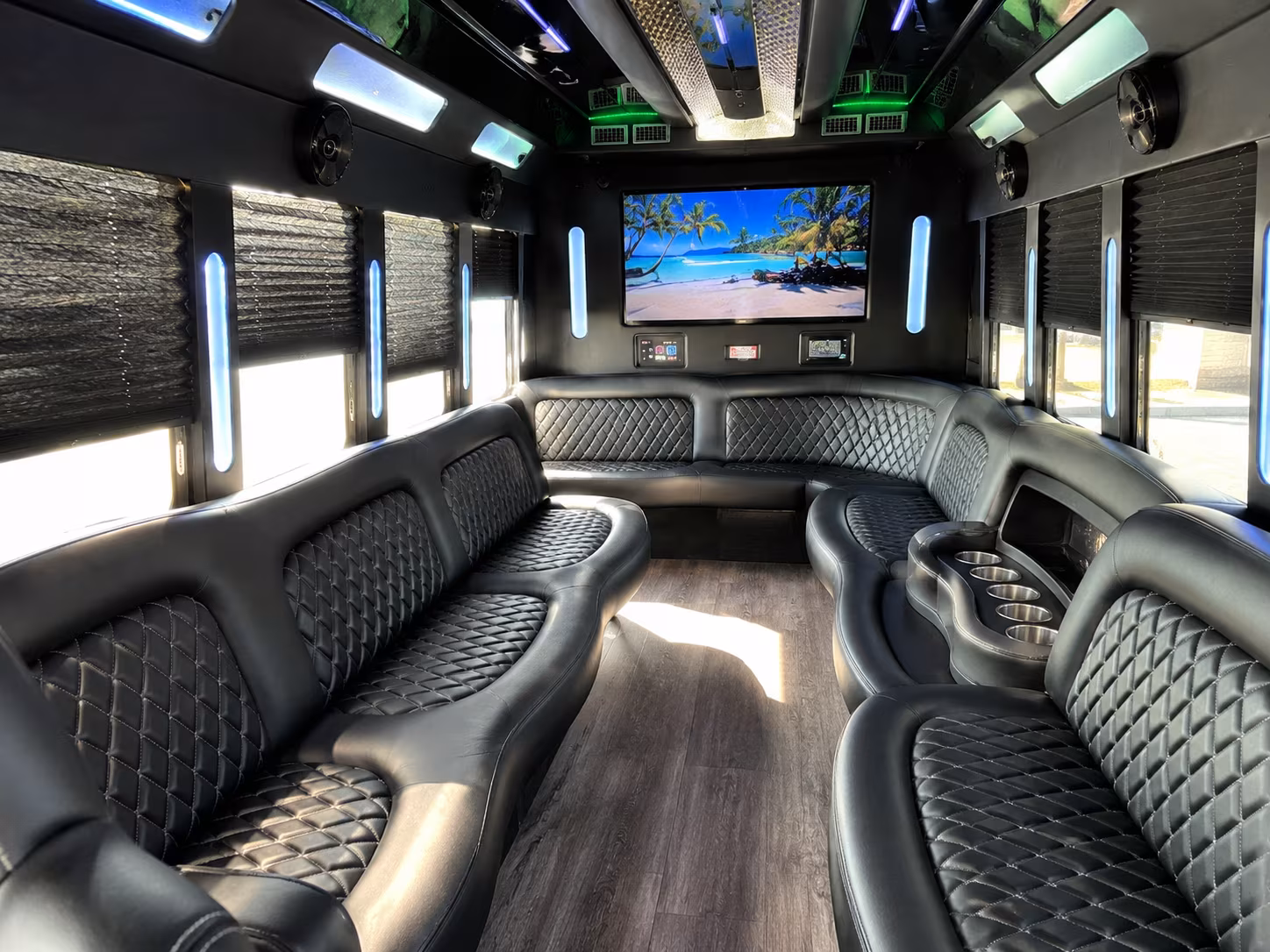 Round Rock Concert & Music Festival Transportation party bus exterior