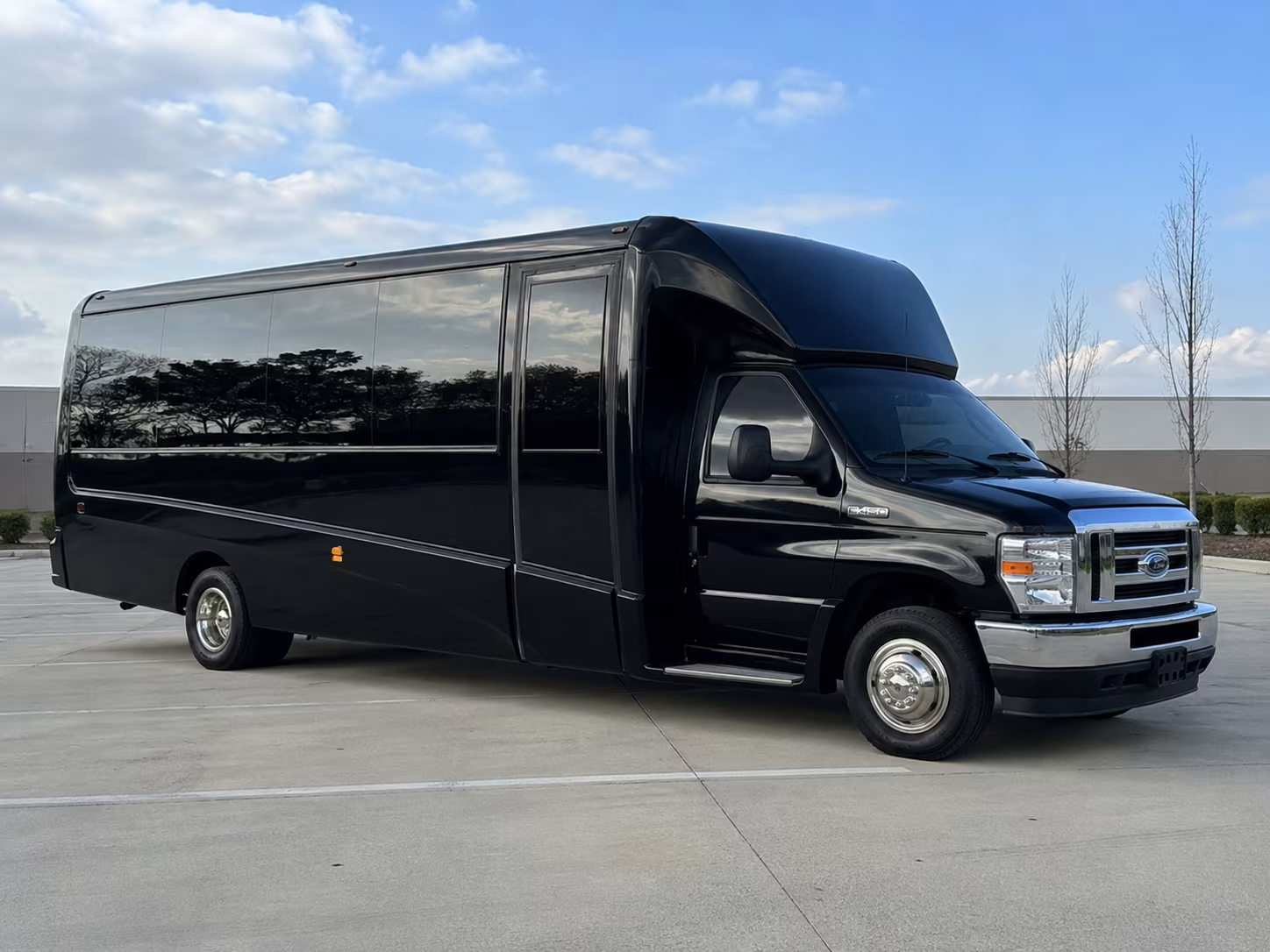 Round Rock Corporate Transportation party bus exterior