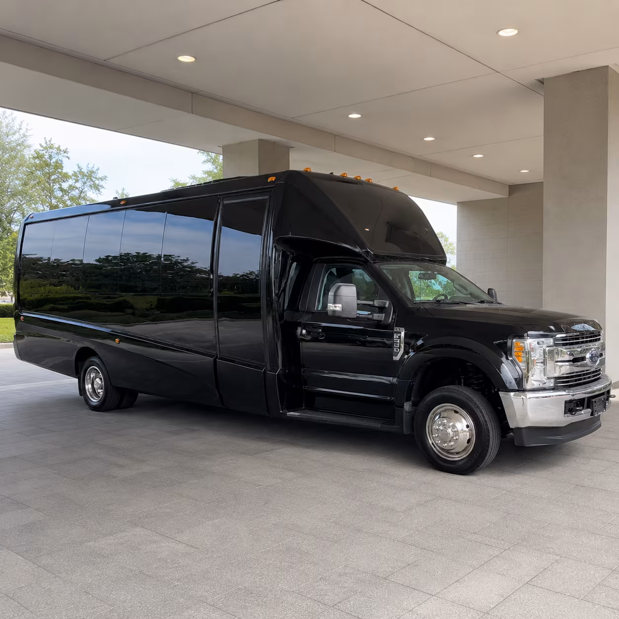 Round Rock Prom & Homecoming Transportation party bus interior