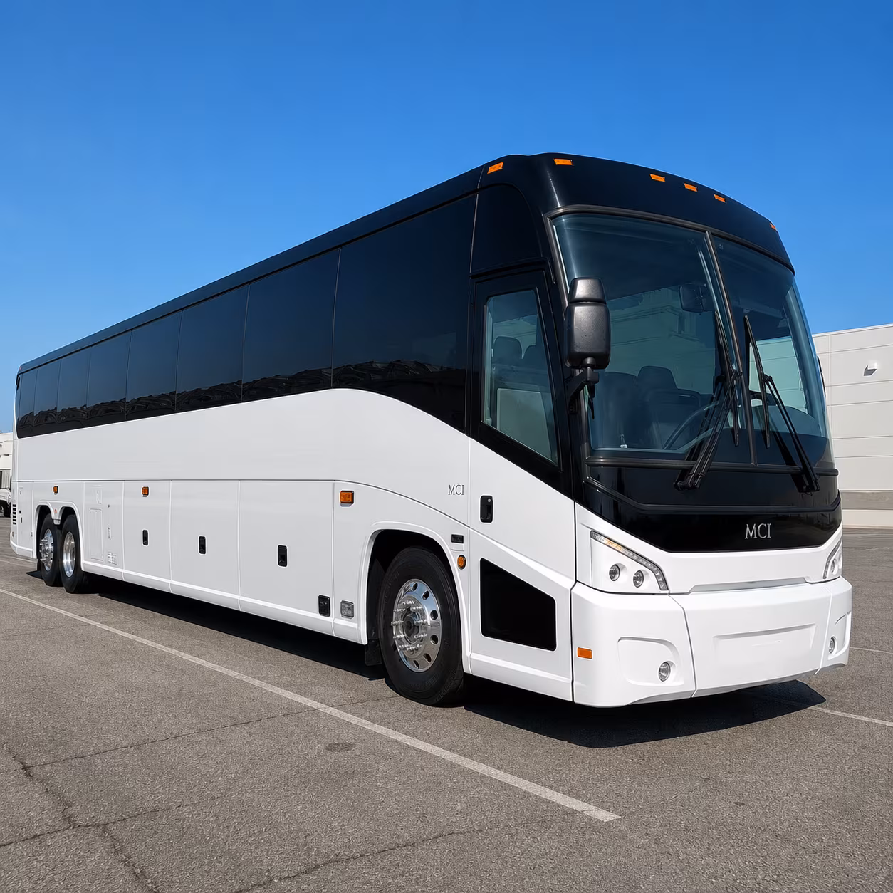 Round Rock School Event Transportation party bus exterior