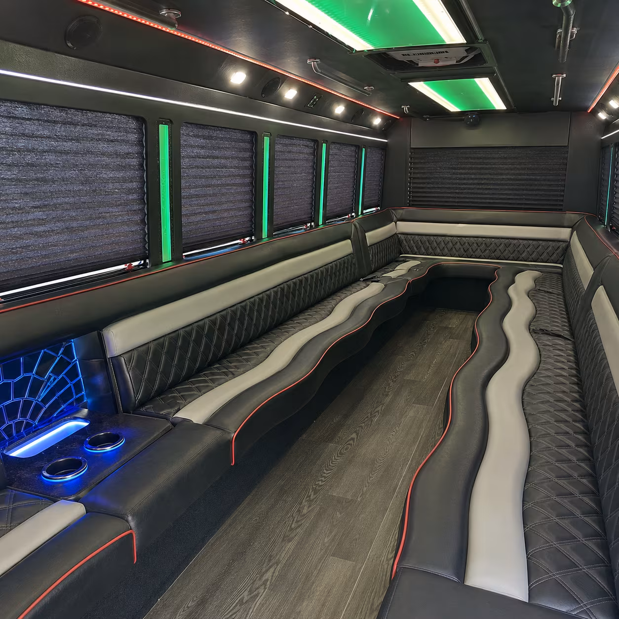 Round Rock Winery Tour & Pub Crawl Transportation party bus exterior