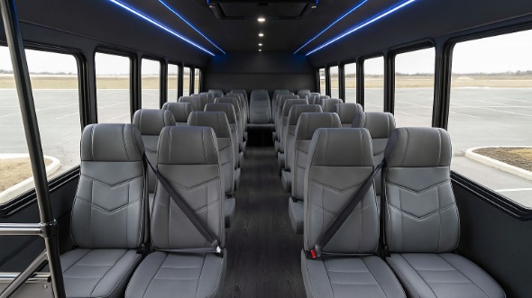 20 Passenger Minibus Interior