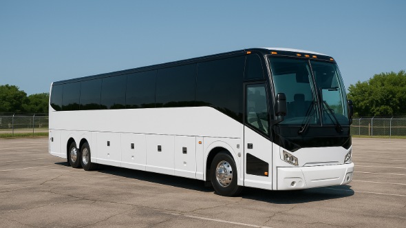 Exterior of Charter Bus Company Georgetown's 40 Passenger Party Bus in Georgetown